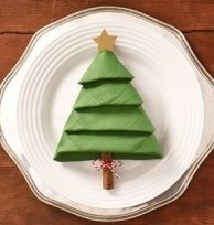 pliage-serviette-sapin