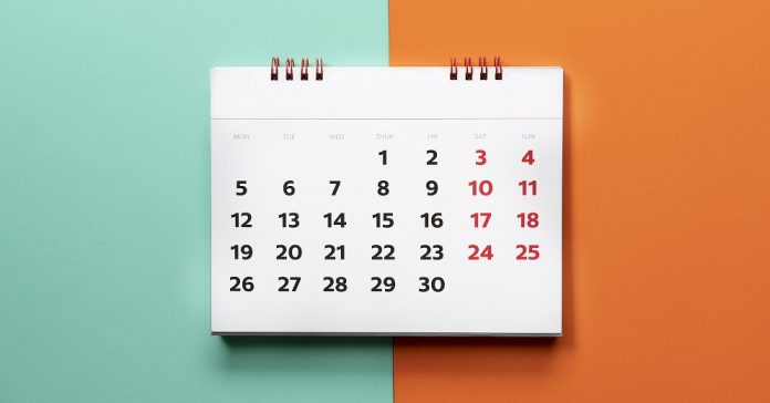 Calendrier allocations 2022