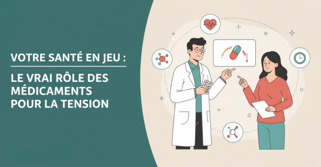 Votre santé en jeu : le vrai rôle des médicaments pour la tension - ircem