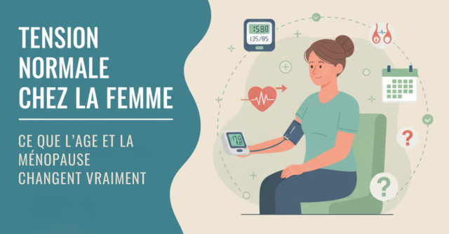 Tension normale chez la femme : ce que l’âge et la ménopause changent vraiment - ircem