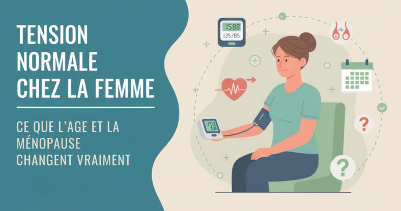 Tension normale chez la femme : ce que l’âge et la ménopause changent vraiment - ircem