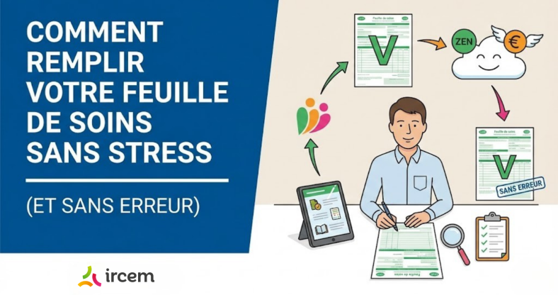 Comment remplir votre feuille de soins sans stress (et sans erreur)  - ircem