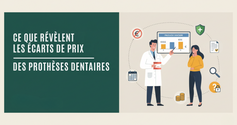 Ce que révèlent les écarts de prix des prothèses dentaires - ircem