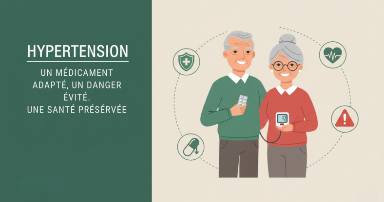 Hypertension : un medicament adapté, un danger evité, une santé préservée - ircem