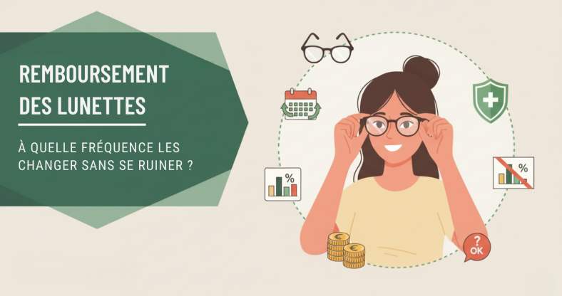 Remboursement lunettes : à quelle fréquence changer sans se ruiner ? - ircem
