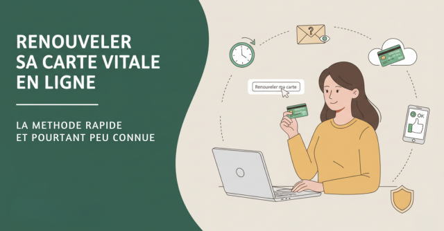 Renouveler sa carte vitale en ligne : une méthode rapide et pourtant peu connue  - ircem